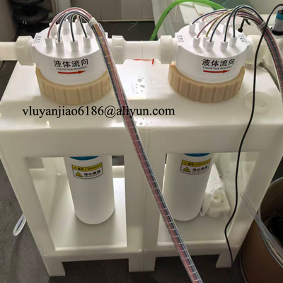 36kw PTFE Inline Chemical Heater With Temperature Controller For Heating Deionized Water