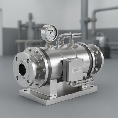 High Watt Density Inline Chemical Heater With 5000 PSI Pressure Rating And 50 GPM Flow Rate